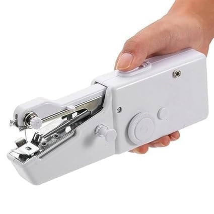 Electric Handy Stitch Mini Hand Sewing Machine Stapler Style Mini Machine Home Tailoring Silai Machine Emergency Stitching Handheld Sewing Machine For Emergency Stitching