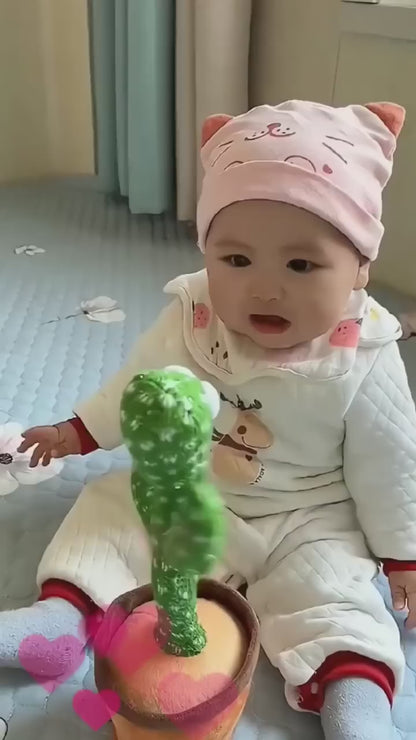 LED Musical dancing and mimicry cactus toy
